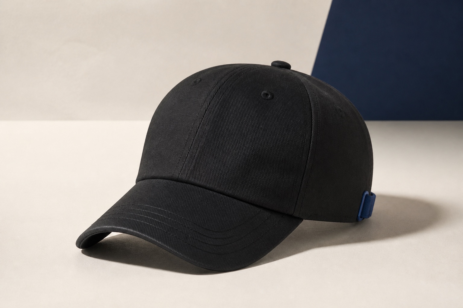 Unbranded structured charcoal cap